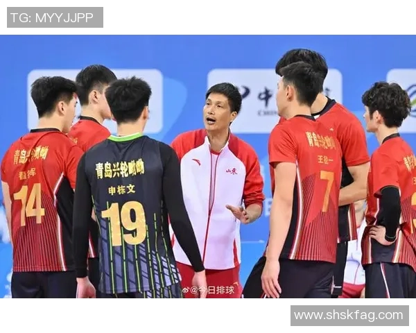 山东男排与江苏男排激战正酣谁能在这场较量中笑到最后